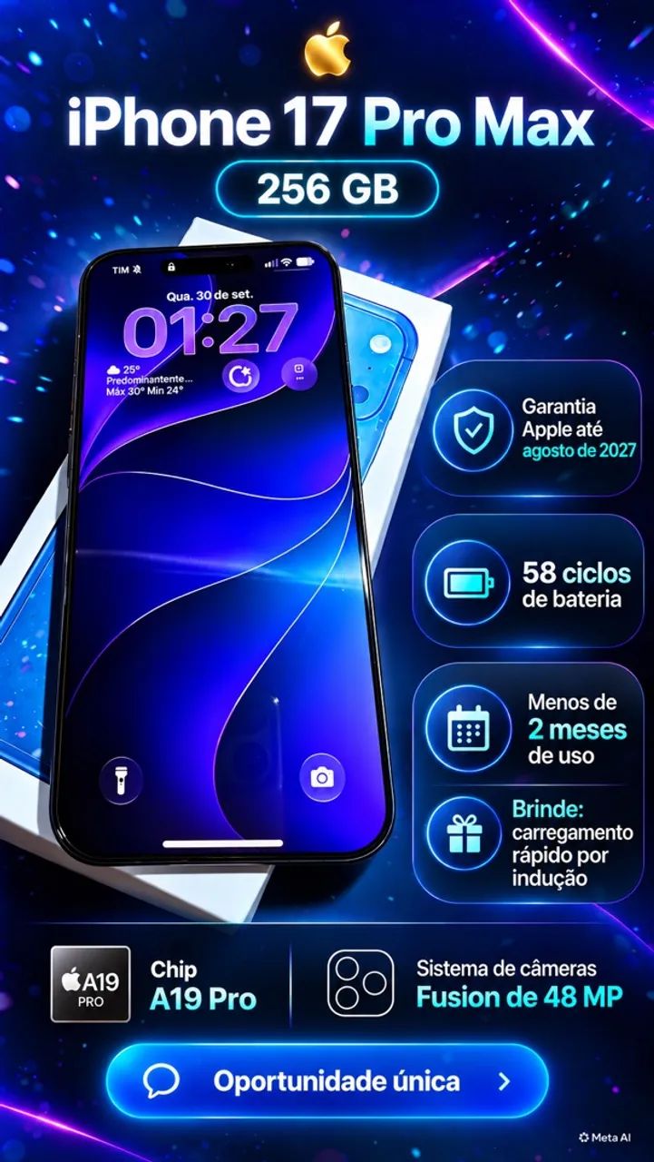 IPHONE 17 PRO MAX - 256 GB